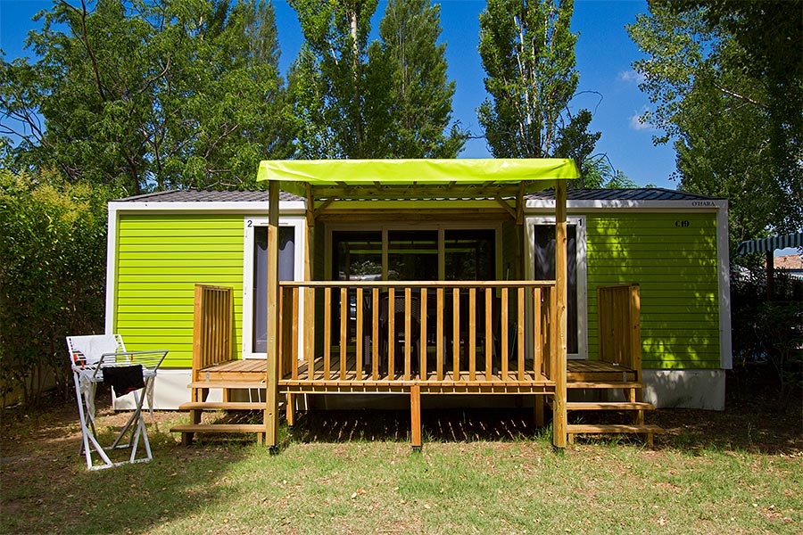 Camping-Club-Le-Napoléon-stacaravan Camping-Club-Le-Napoléon-stacaravan