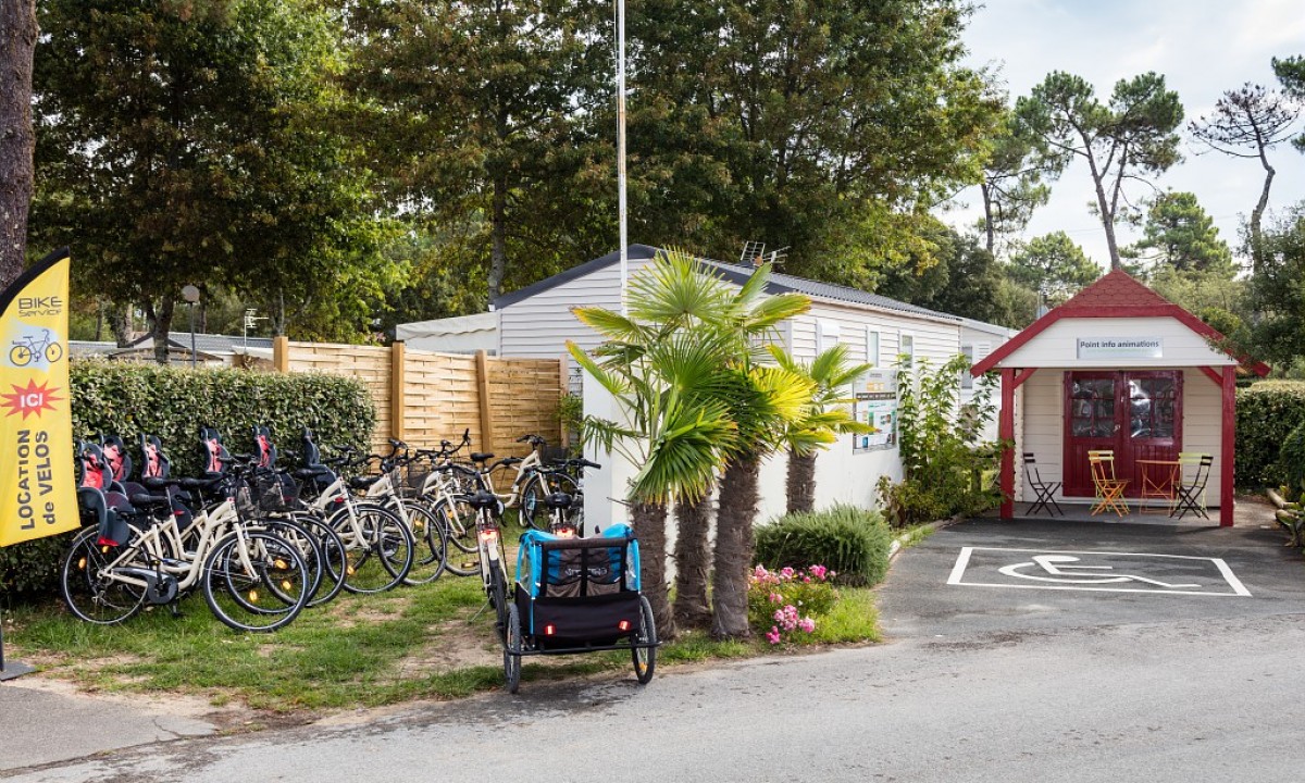 Camping-Le-Boudigau-fietsverhuur Camping-Le-Boudigau-fietsverhuur