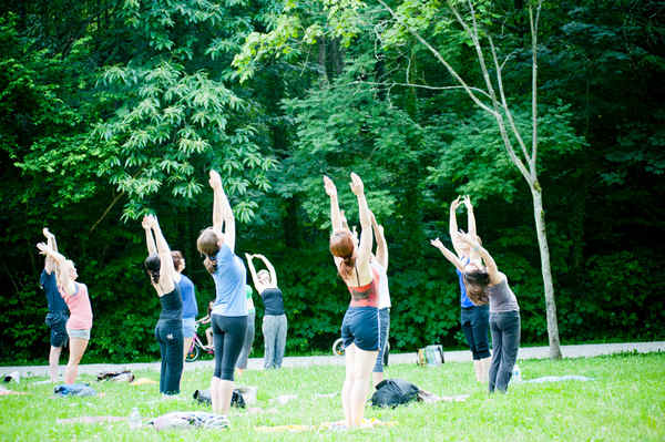 Camping Huttopia Wattwiller Yoga