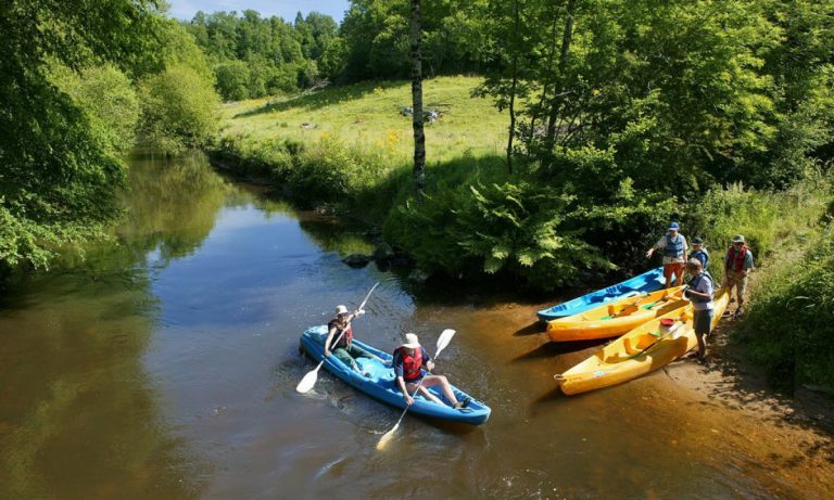 Camping Les Gorges du Chambon kanovaren 768x461