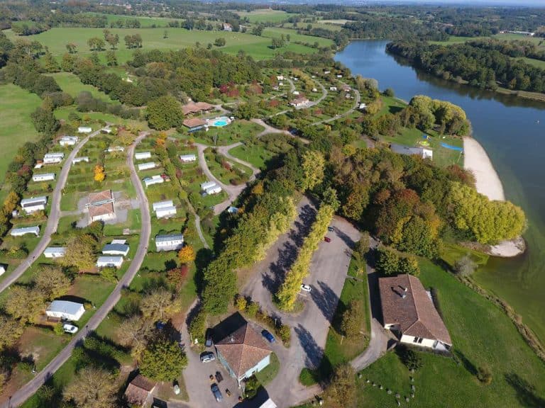 Camping Des Lacs in Pressignac 768x576