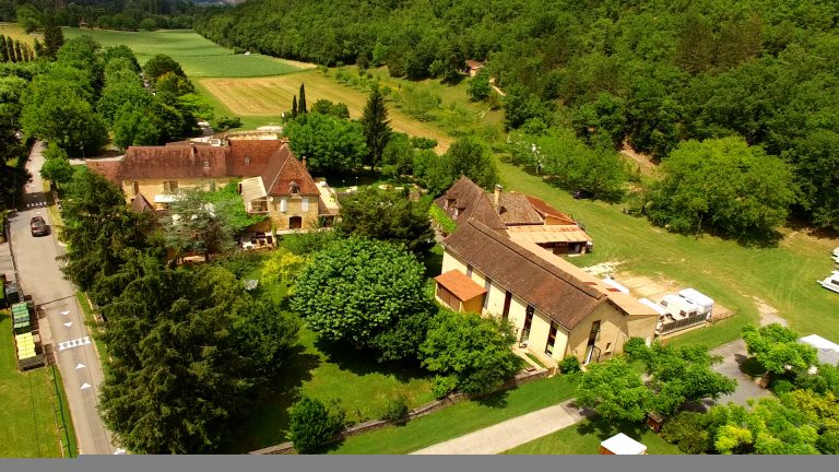 Camping Maisonneuve Dordogne overzicht 768x432