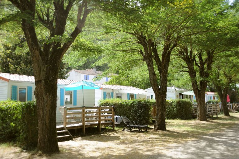 Camping La Bohême Ardeche stacaravan huren 768x511