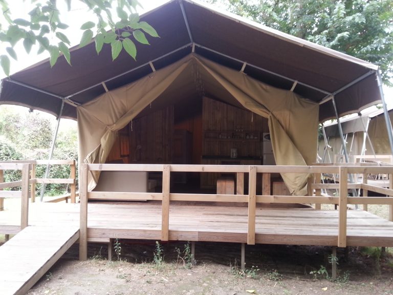 Camping Bellerive Provence safaritent huren 768x576