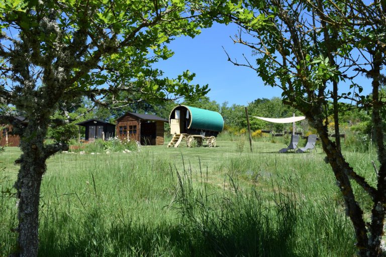Camping Domaine Des Rêves Pipowagen huren 768x512
