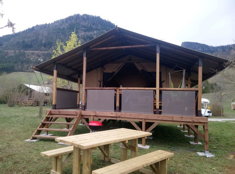 Camping Belle Roche safaritent huren 768x569