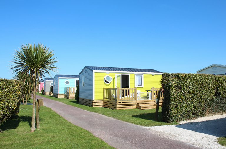 Camping Le Cormoran stacaravans 768x506