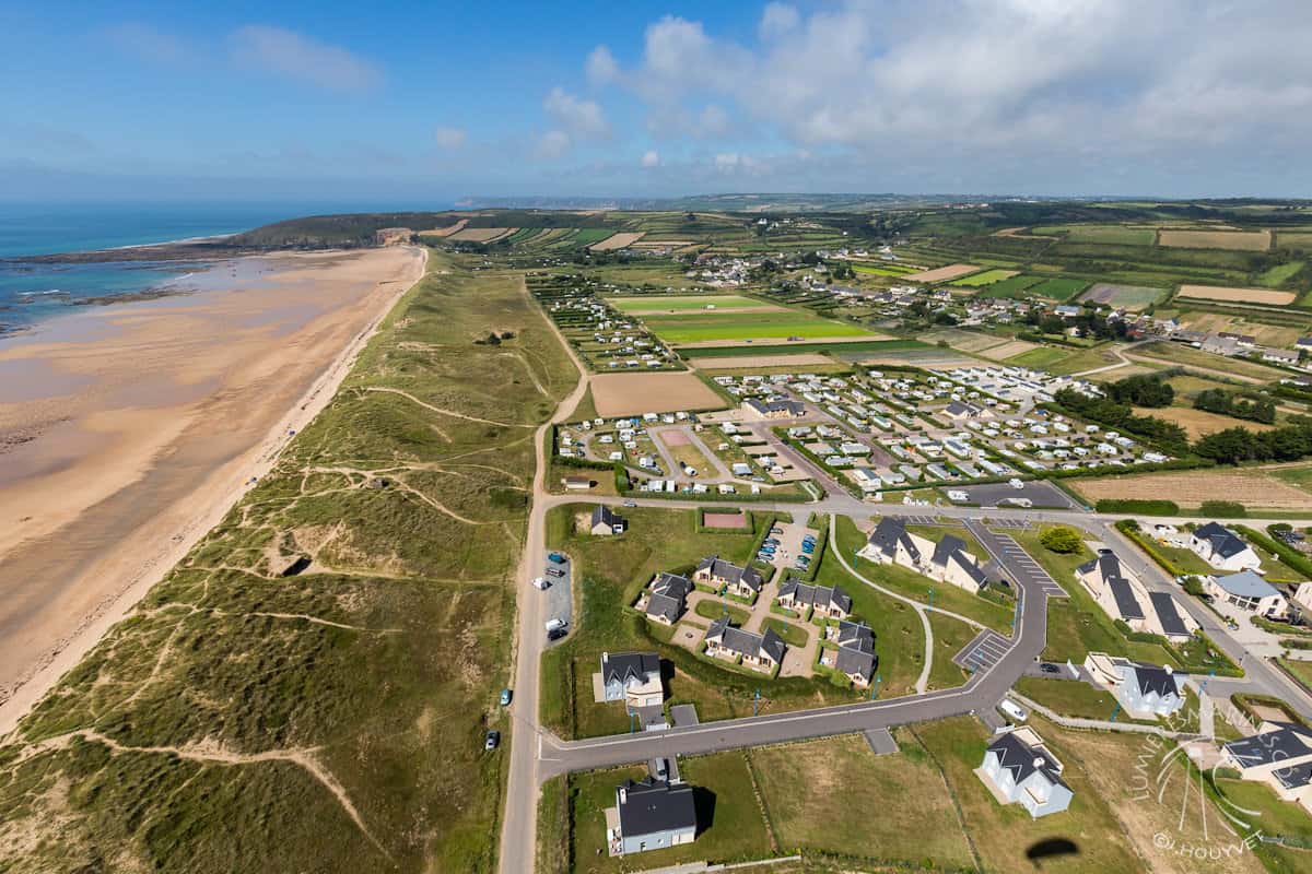 Camping Municipal Les Mielles in Surtainville, Normandy, France